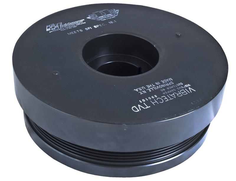 Fluidampr 890101 6.6L GM Duramax 2001-2005 Steel Externally Balanced Damper