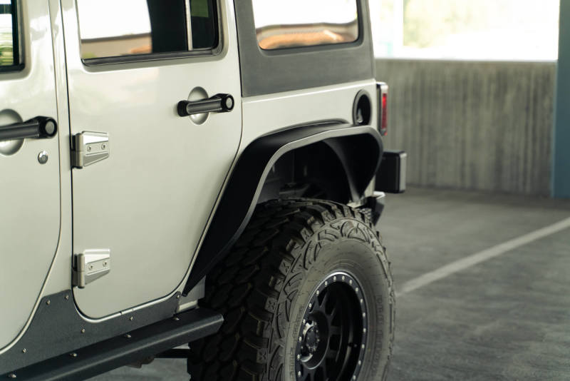 DV8 Offroad FDJK-07 07-18 Jeep Wrangler JK Slim Fender Flares