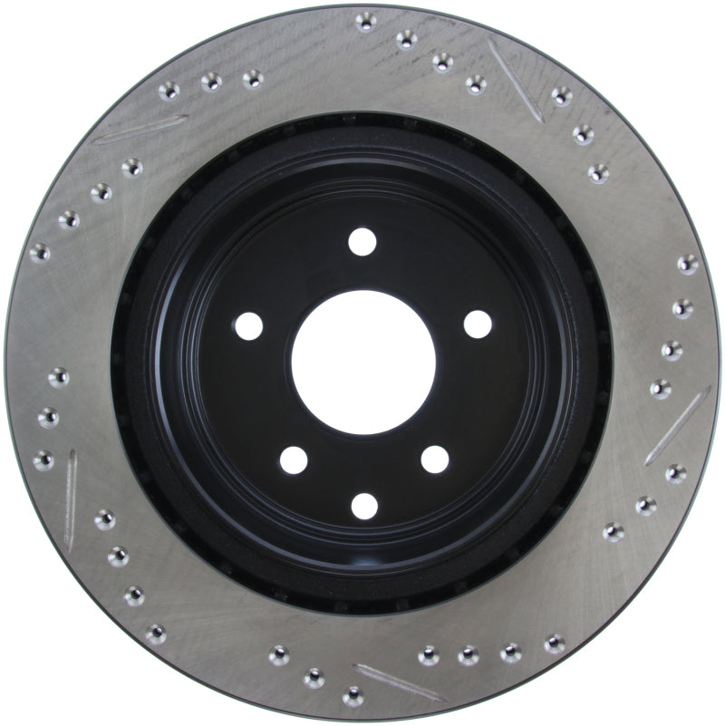 Stoptech 127.42088R StopTech 06-07 350Z / 05-07 G35 / 06-07 G35X SportStop Slotted & Drilled Rear Right Rotor