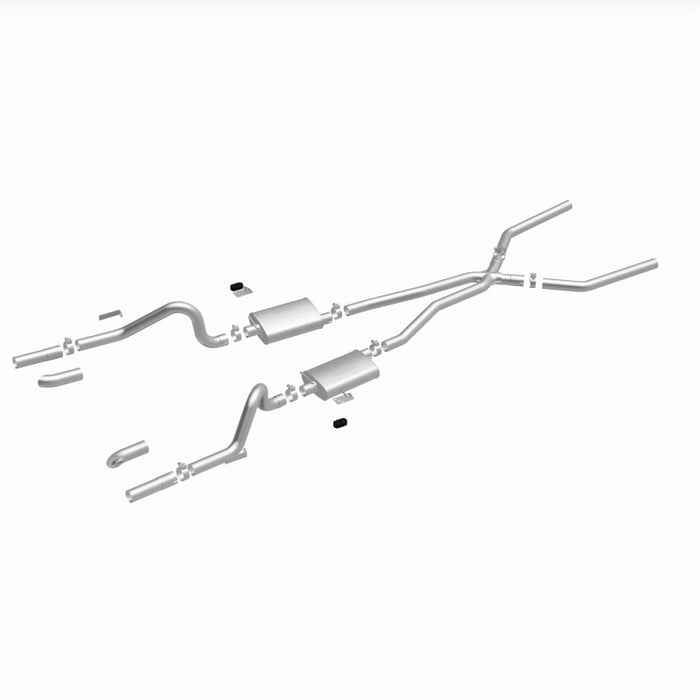Magnaflow Perf Exhaust MAG15816 67-70 Mustang V8 Dual Exhaust Kit