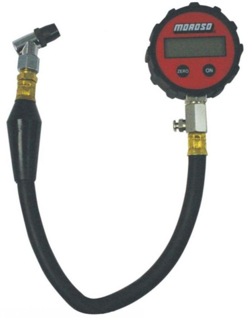 Moroso 89576 Tire Pressure Gauge 0-100psi - Digital Backlit