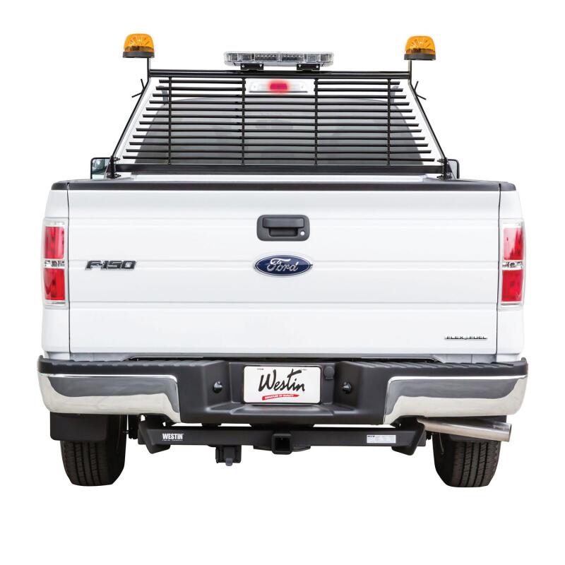 Westin 57-8025 1999-2018 Chevrolet/Ford/GMC/Toyota Silverado/Sierra 1500/2500/3500 HD Headache Rack - Black