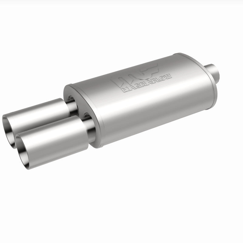 Magnaflow 14816 MagnaFlow Muffler W/Tip Mag SS 14X5X8 2.25/3.