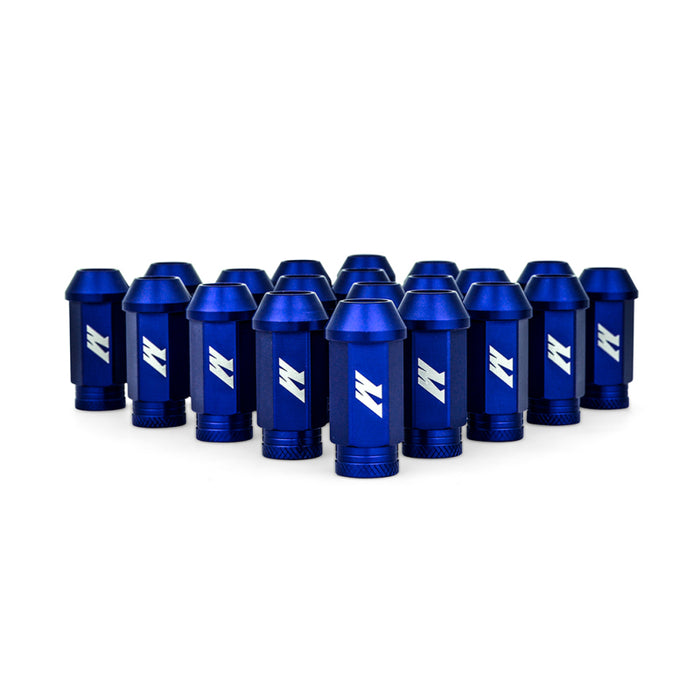 Mishimoto MMLG-15-20LBL Aluminum Locking Lug Nuts M12x1.5 20pc Set Blue