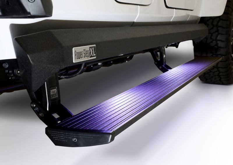AMP Research 77135-01A 20-24 Jeep JT Gladiator (Launch/Overlnd/Rubicon/Sport/Sport S) PowerStep XL - Black