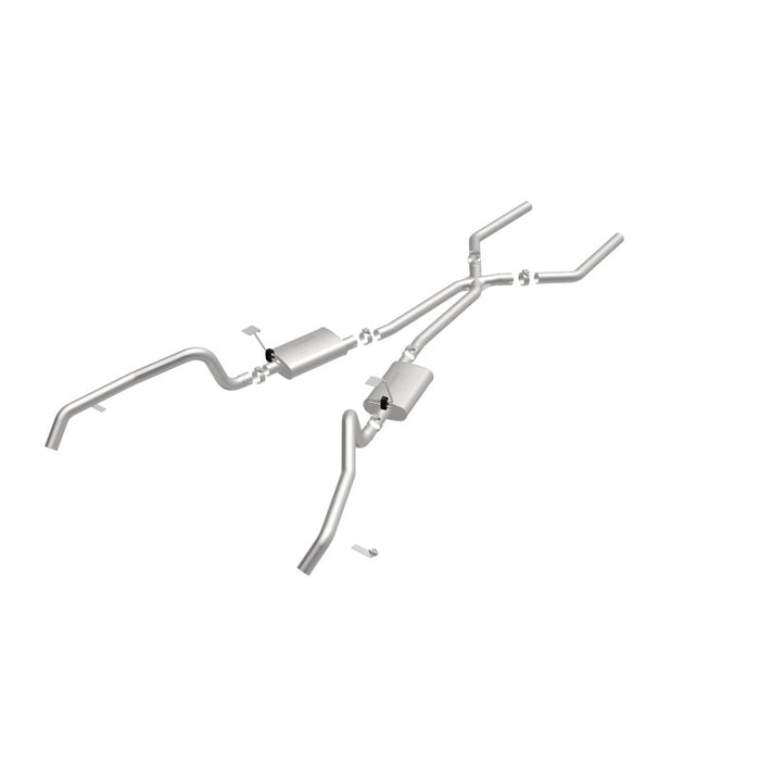 Magnaflow Perf Exhaust MAG15896 67-69 GM F Body 2.5in Dual Exhaust System