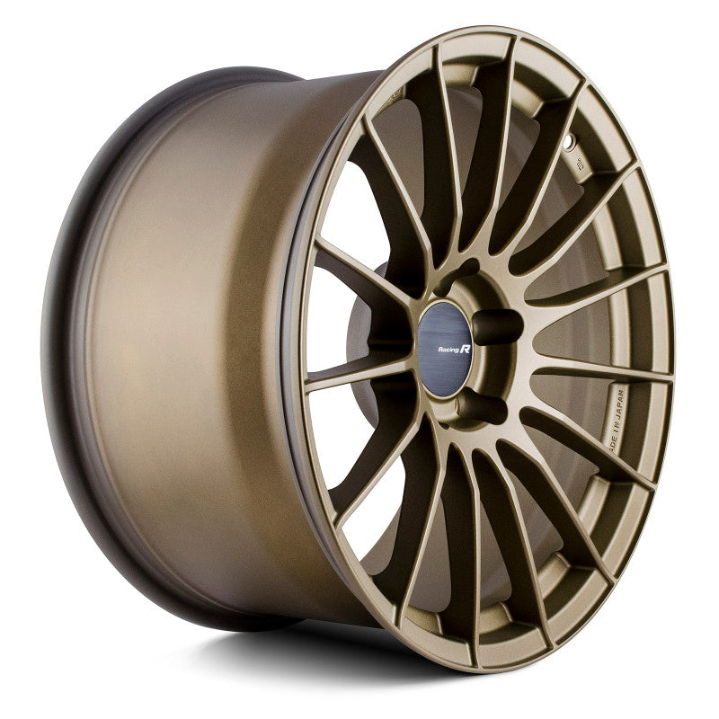 Enkei 484-895-6522GG RS05-RR 18x9.5 22mm ET 5x114.3 75 Bore Titanium Gold Wheel (MOQ 40)