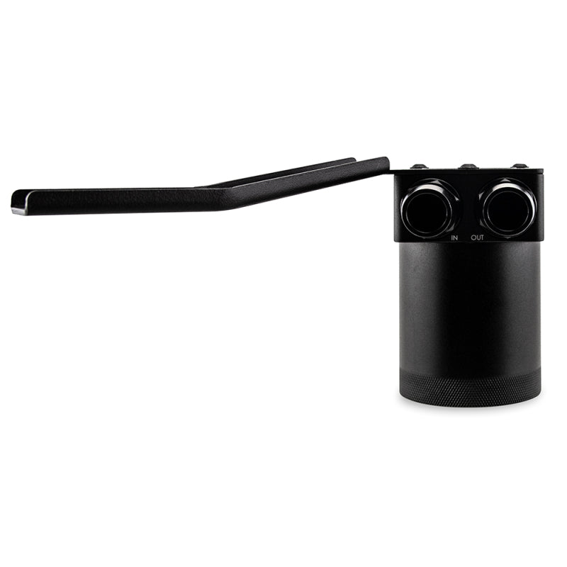 Mishimoto MMBCC-N54-06CBE2 07-10 BMW N54 Baffled Oil Catch Can Kit - Black (CCV Side)