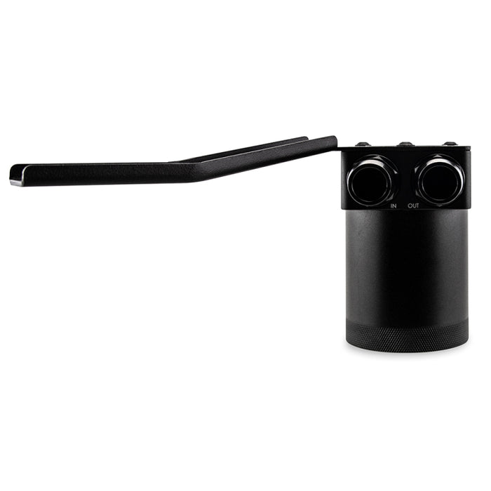 Mishimoto MMBCC-N54-06CBE2 07-10 BMW N54 Baffled Oil Catch Can Kit - Black (CCV Side)