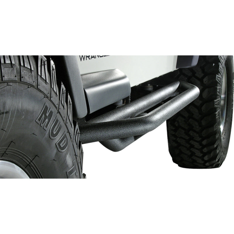 Rugged Ridge 11504.13 RRC Side Armor Guards 87-06 Jeep Wrangler