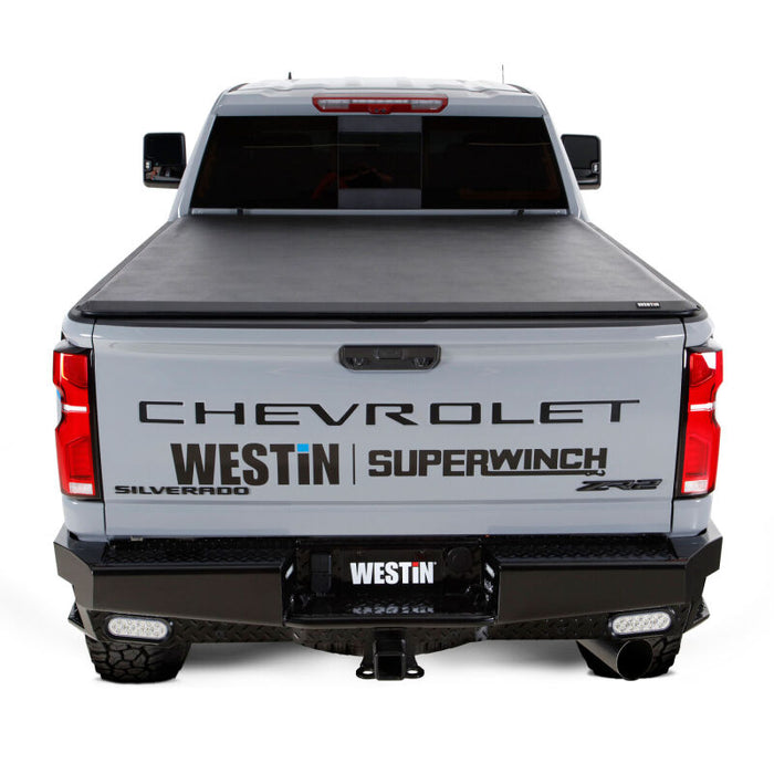 Westin 19-13995 2024 Chevrolet Silverado 2500HD Soft Roll Tonneau Cover - Black