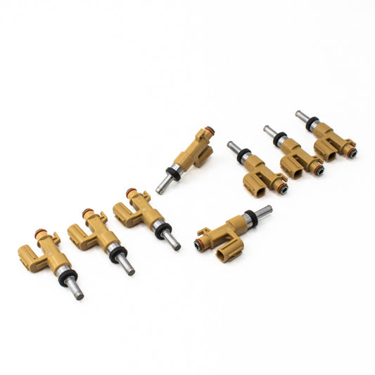 DeatschWerks 21TTX-00-0650-8 07-15 Toyota Tundra / Dequia / Land Cruiser 650cc Injectors - Set of 8