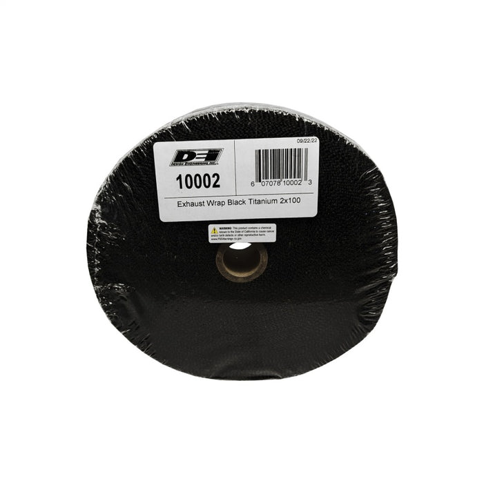 DEI 10002 Exhaust Wrap 2in x 100ft - Titanium - Black