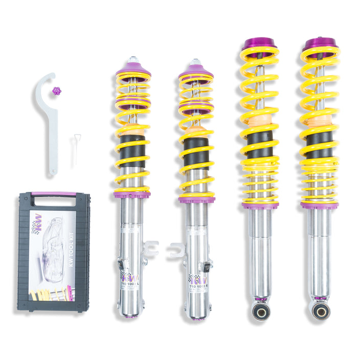 KW 35271011 Coilover Kit V3 Porsche 911 (964) Carrera 2; incl. Convertible + Targa