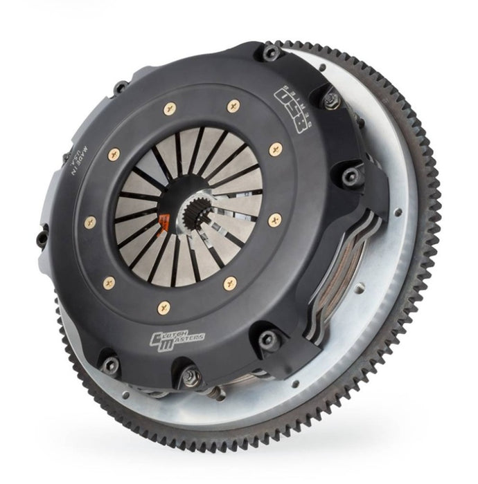 Clutch Masters 03058-TDFR-A 2016-2018 BMW 340 / B58 3.0L FX850 Strapped Twin Disc Clutch Kit w/Aluminum Flywheel