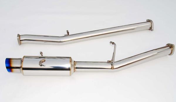 Invidia HS02SW1GRT 02-07 WRX/STi 76mm N1 RACING Titanium Tip Cat-back Exhaust