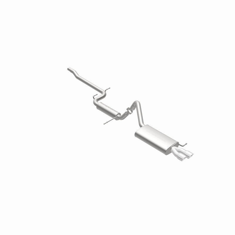 Magnaflow 15486 MagnaFlow Performance Cat-Back Exhaust System Dual Straight Drive Side Rear Exit 11-14 VW Jetta 2.0L