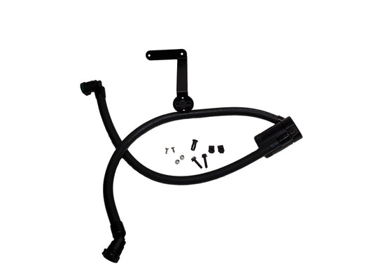 J&L 3016P-B 2011-2025 Ford F-150 2.7L/3.5L/5.0L Passenger Side Oil Separator 3.0 - Black Anodized