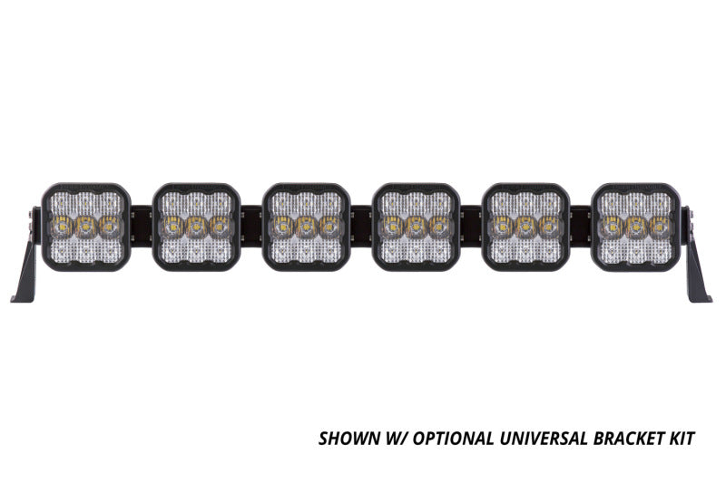 Diode Dynamics DD6798 SS5 Sport Universal CrossLink 6-Pod Lightbar - White Combo