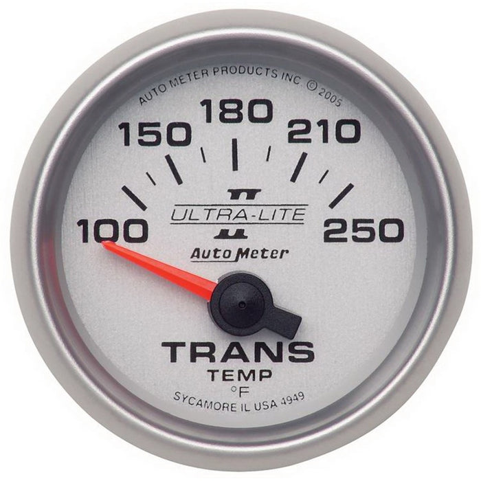 Autometer ATM4949 2-1/16in U/L II Trans. Temp. Gauge 100-250