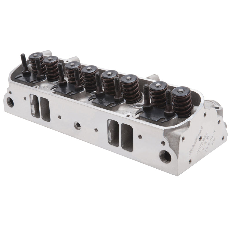 Edelbrock EDE61595 Pontiac Performer D-Port Head - 72cc - Assm.