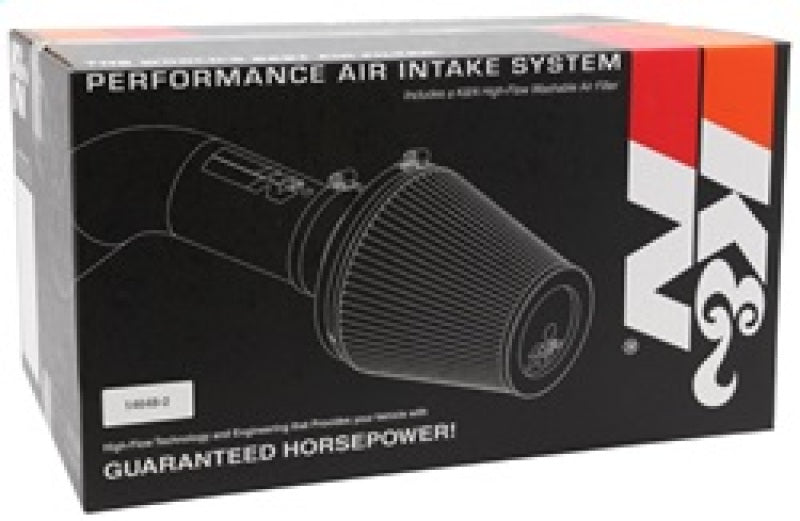 K&N Engineering 69-3528TS K&N 10-11 Ford Taurus 3.5L V6 Silver Typhoon Cold Air Intake