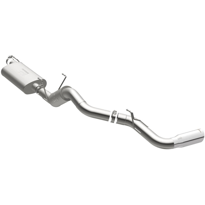 Magnaflow 19200 MagnaFlow Cat-Back, SS, 4in, Single Pass Side Rear Exit 5in Tip 14-15 RAM 2500 6.4L V8 CC LB/MC SB