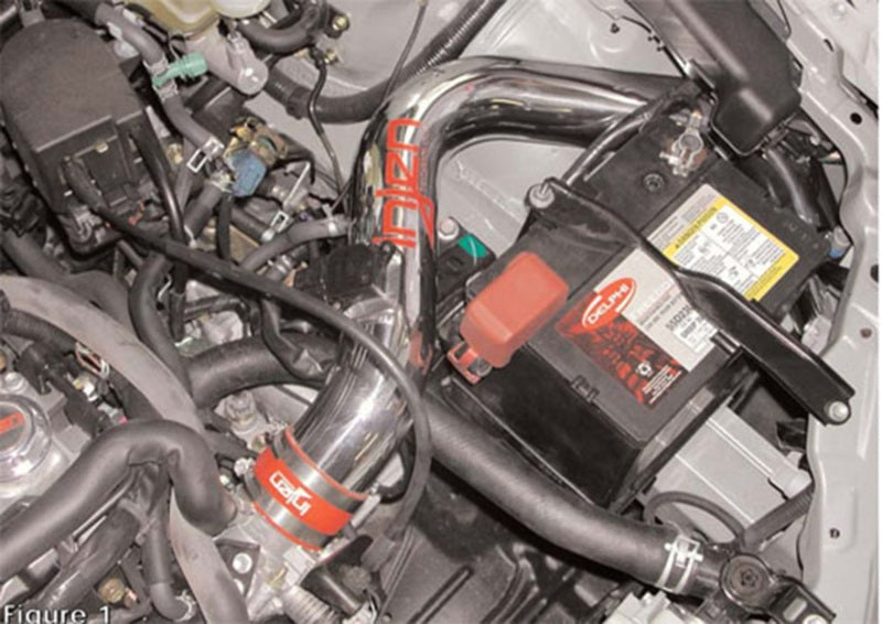 Injen RD2081P 03-04 Toyota Corolla 1.8L 4cyl Polished Dyno-Tuned Cold Air Intake