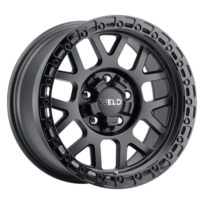 Weld W10479098500 Off-Road W104 17X9.0 Cinch 6X135 6X139.7 ET00 BS5.00 Satin Black Gloss Black 106.1