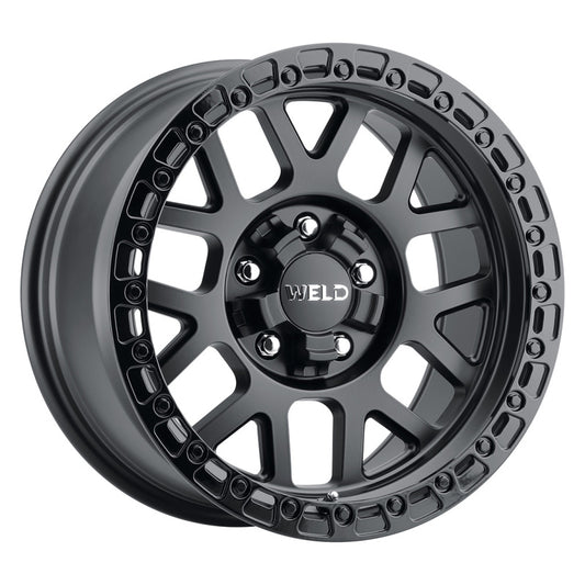 Weld W10479098500 Off-Road W104 17X9.0 Cinch 6X135 6X139.7 ET00 BS5.00 Satin Black Gloss Black 106.1