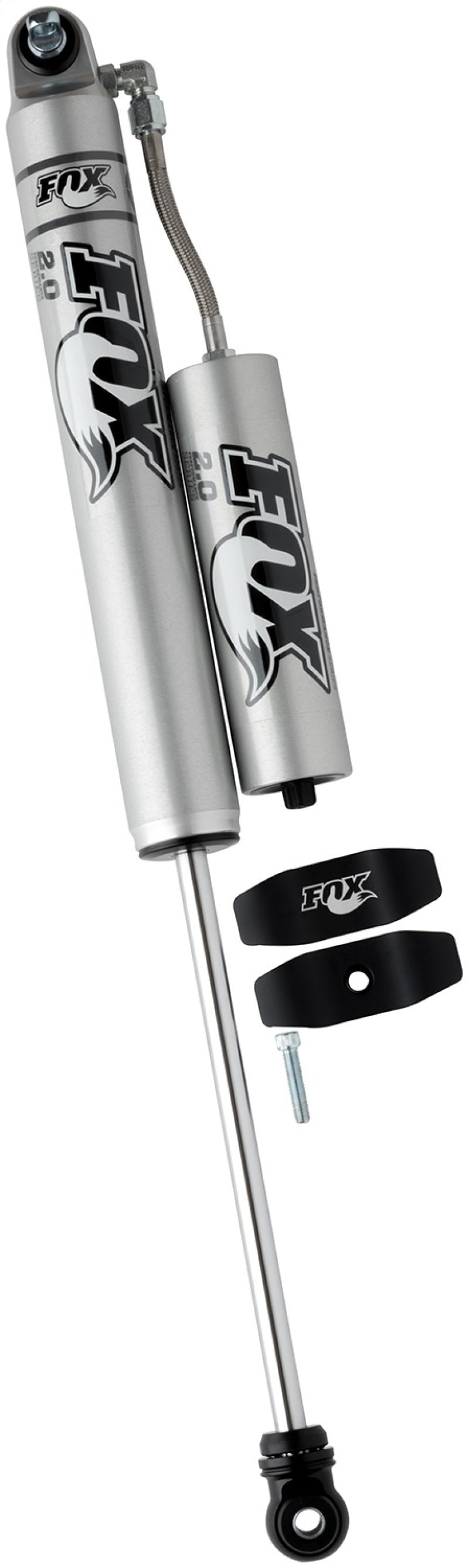 FOX 985-24-012 Fox 07+ Jeep JK 2.0 Performance Series 11.6in. Smooth Body Remote Reservoir Rear Shock / 4-6in. Lift