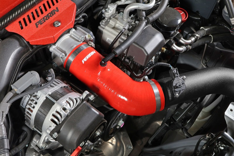 Perrin Performance PSP-INT-432RD PERRIN 22-25 Subaru BRZ / Toyota GR86 Inlet Hose - Red