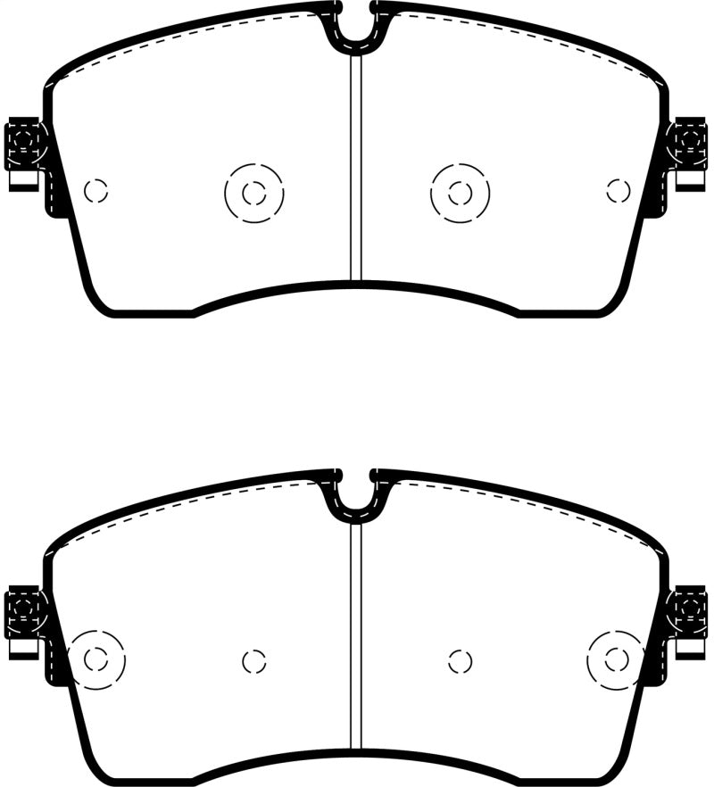 EBC DP62385 2018+ Jaguar E-Pace 2.0L Turbo (246) Greenstuff Front Brake Pads