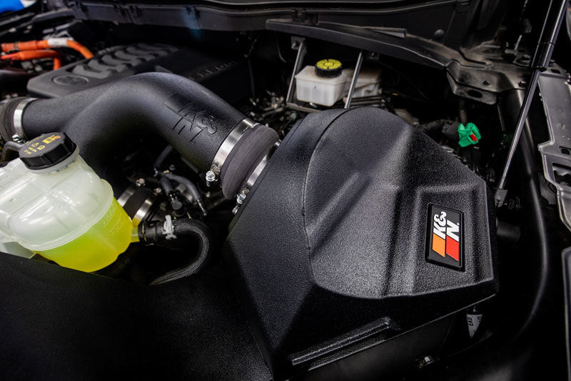 K&N Engineering 63-2617 K&N 2021+ Ford F150 V6-3.5L/2.7L F/I AirCharger Performance Intake