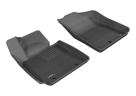 3D MAXpider L1HY02011509 2012-2017 Hyundai Veloster Kagu 1st Row Floormat - Black