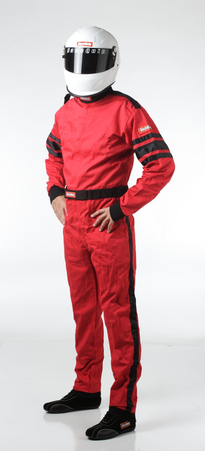Racequip 110013 RaceQuip Red SFI-1 1-L Suit - Medium