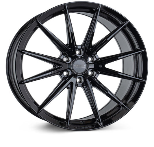 Vossen HFX2-2G20-TL HFX-2 22x9.5 / 6x139.7 / ET30 / Deep Face / 95.1 - Gloss Black Wheel