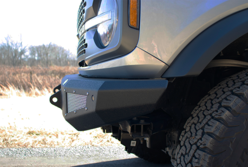 Fishbone Offroad FB22359 2021+ Ford Bronco Front Bumper - Black