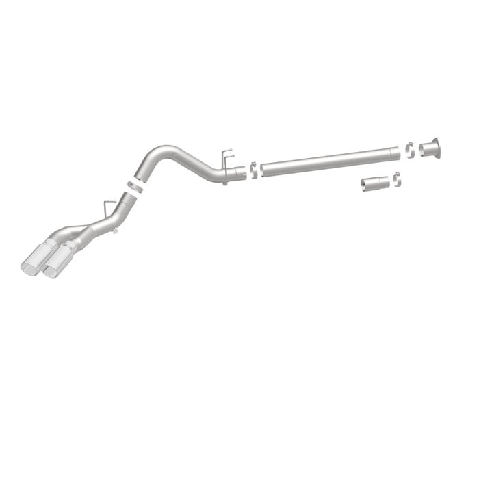 Magnaflow 17873 MagnaFlow 08-17 Ford F-250/F-350/F-450 4.6L/6.7 DPF-Back SS 4in Dual Single Passenger Side Rear Exit