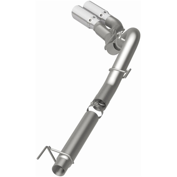Magnaflow 19422 MagnaFlow CatBack 2018 Ford F-150 V6-3.0L Dual Exit Polished Stainless Exhaust - MF Series