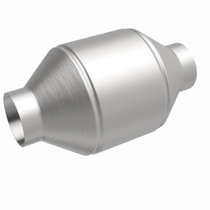 Magnaflow 51655 MagnaFlow Conv Univ 2.25in Inlet/Outlet Center/Center Round 3in Body L x 5in W x 8.75in Overall L