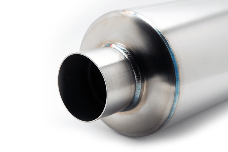BLOX Racing BXEX-00111 3.5in Street Muffler With Turndown Tip