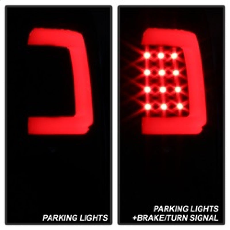 SPYDER 9038860 xTune Dodge RAM 1500 94-01 Tail Lights - Light Bar LED - Black ALT-ON-DRAM94V3-LBLED-BK