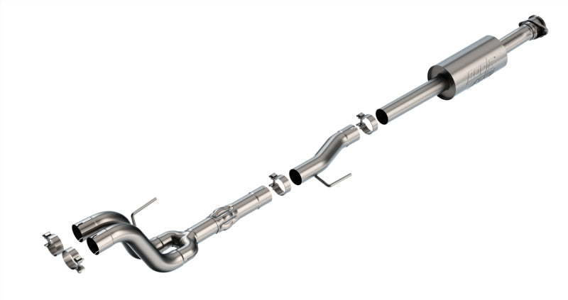 Borla 60732 21-23 Ford Tremor 3.5L V6 AT 4WD 4DR CC SB 3in ATAK Mid-Section Exhaust