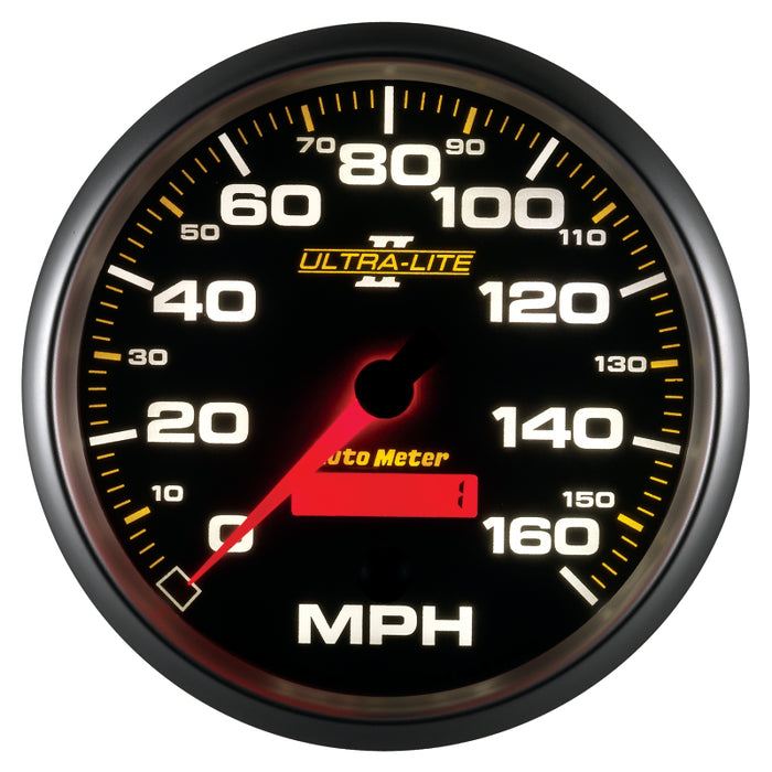 AutoMeter 4989 Autometer Ultra-Lite II 5 Inch 160 MPH FSE Programmable Speedometer
