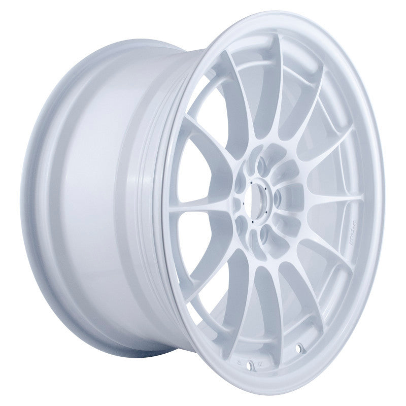 Enkei 3658956540WP NT03+M 18x9.5 5x114.3 40mm Offset 72.6mm Bore Vanquish White Wheel (MOQ of 40)