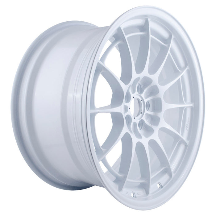 Enkei 3658956540WP NT03+M 18x9.5 5x114.3 40mm Offset 72.6mm Bore Vanquish White Wheel (MOQ of 40)