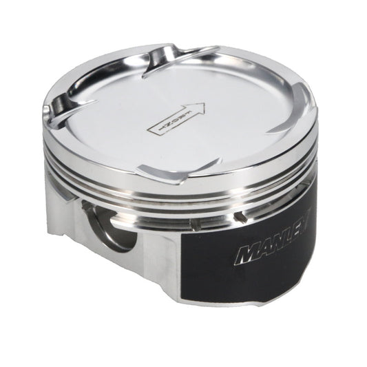 Manley Performance 614005C-4 Manley 08+ Mitsubishi Evo X (4B11T) 86.5mm +.5mm Oversize Bore 9.0:1 Dish Piston Set with Rings
