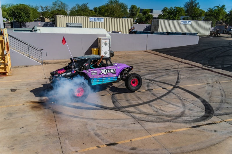 Rigid Industries 36204-SHREDDY x SHREDDY 360-Series 6in Lights w/Wt Bcklght (2) + 6 Covers (2 Pink/2 Teal/2 Blk)