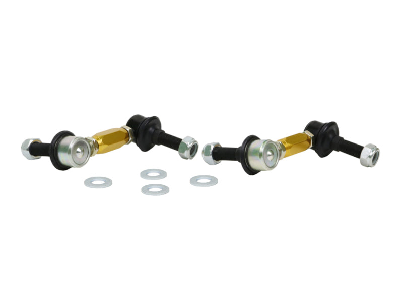 Whiteline KLC180-090 Universal Sway Bar Link Assembly Heavy Duty Adjustable Ball/Ball Style